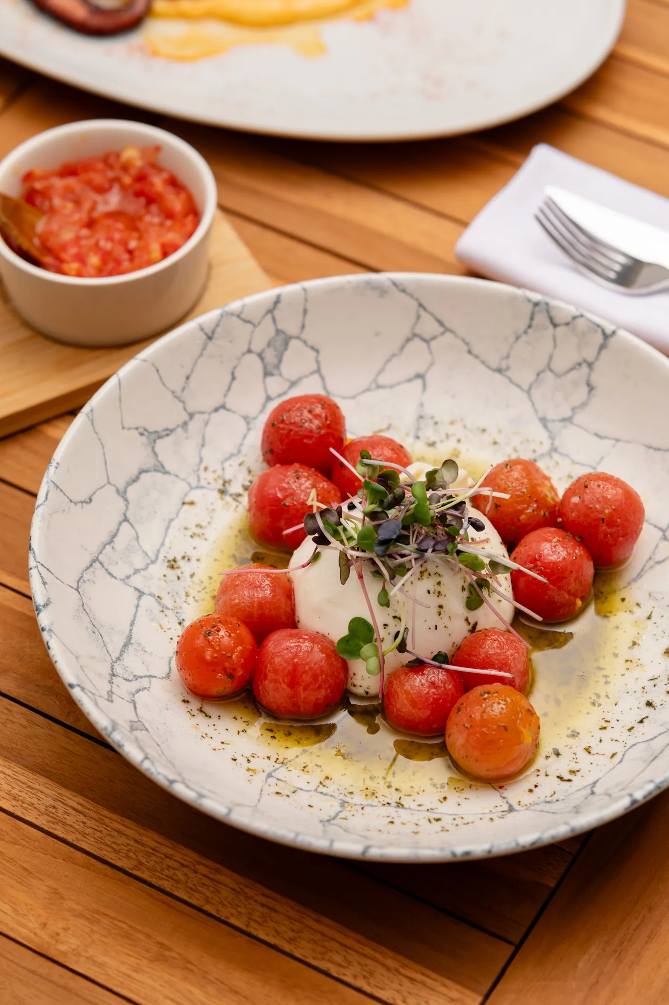 Imágenes de platos del restaurante Sa Sal Ibiza